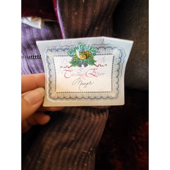 Vintage 1986 Cabbage Patch Kids Christmas Edition Soft Sculpture Miguel - Picture 7 of 12